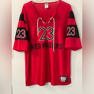 PINK Victoria’s Secret Texas Tech jersey size L